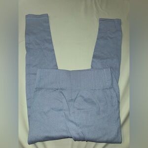 Women's Blue Leggings booty lifting